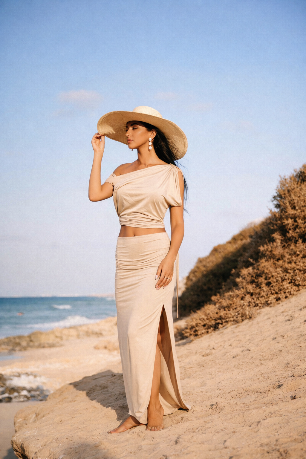 Jayla set in beige